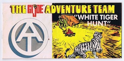 GI Joe AT Vintage White Tiger Hunt Comic Hasbro 1970 #7436