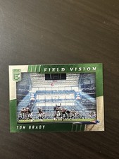 Tom Brady 2016 Donruss Elite Field Vision Green Foil #FV-TB New England Patriots