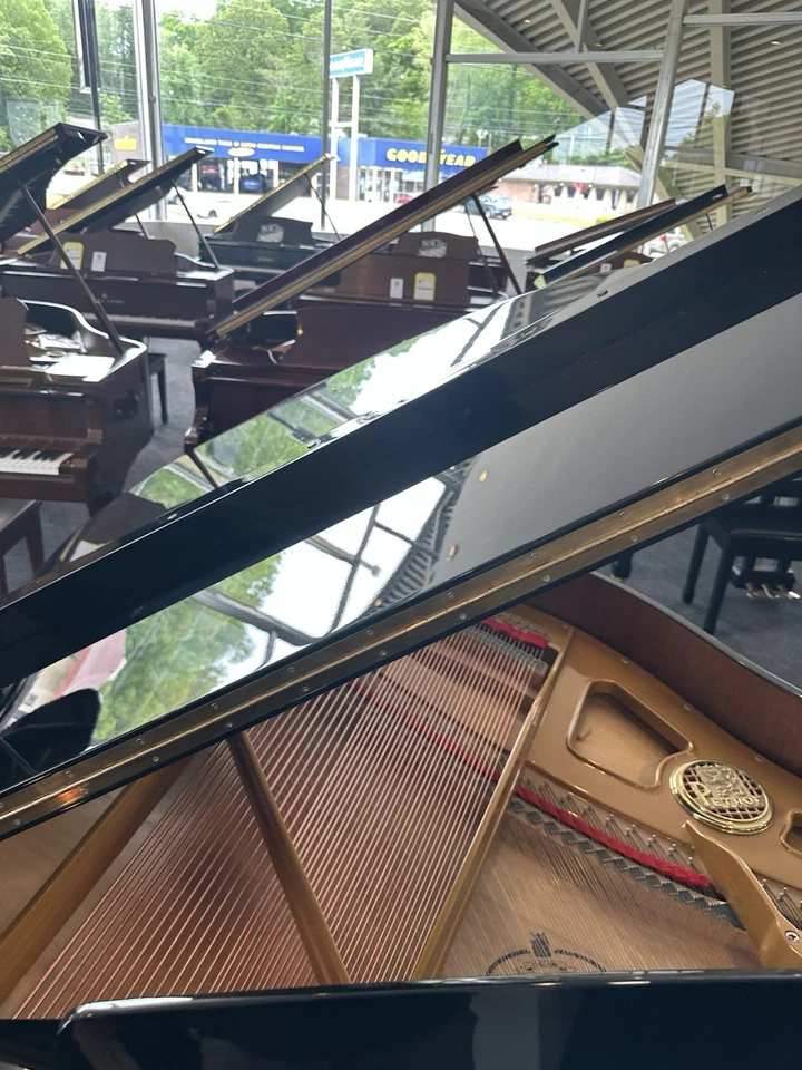 Piano de cola para bebé Petrof blanco de 5'3"". V 0001 Blanco #521525 Excelente con Valoración Foto 4 de 4