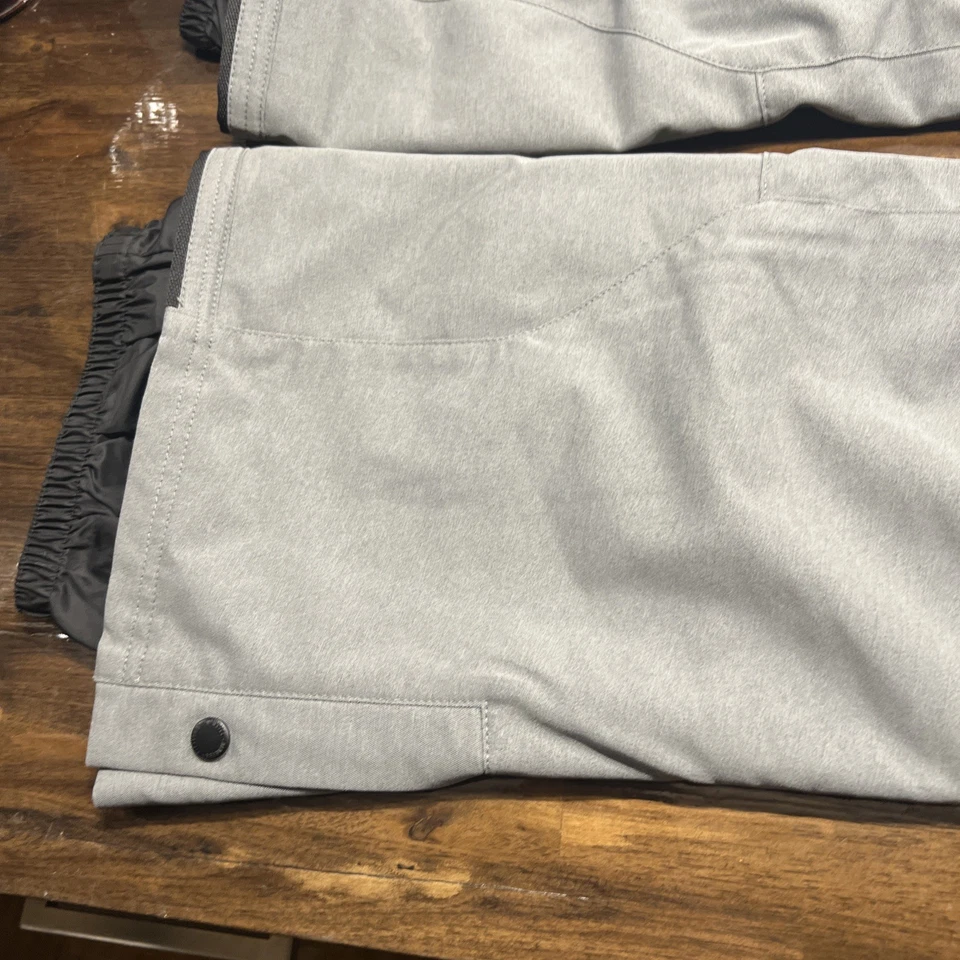 Pantalones de nieve Oneill para mujer talla mediana gris esquí snowboard calce regular  Foto 3 de 4