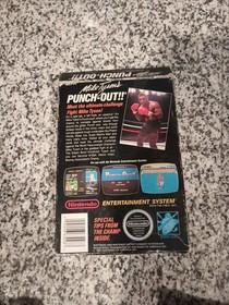 Mike Tyson&rsquo;s Punch Out White Bullets 1st Print (Nintendo Nes) -Game in Box-