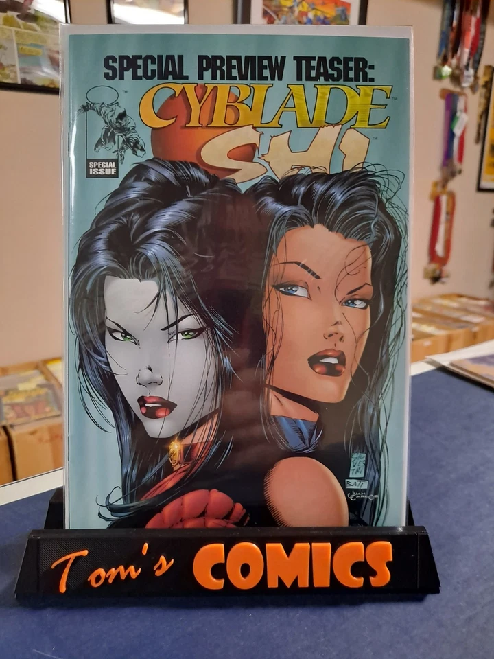 Cyblade Shi Special Issue Teaser 1995 San Diego Con Special Edition Image VF/NM - Image 4 of 4