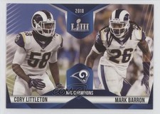2019 Panini Super Bowl LIII NFC Champions /1000 Cory Littleton Mark Barron 0h1