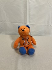 Illini Bear University Of Illinois Collectible Bear