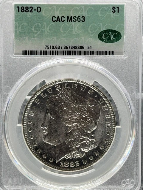 MS 63 Graded 1882 Year Morgan US Dollars (1878-1921) for sale | eBay