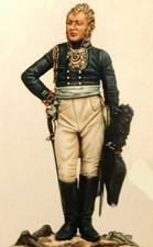 1/32 54mm Resin Model Kit Napoleonic Wars Russian Officer Unpainted