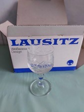 4 x Likörgläser Sherrygläser Gläser Lausitzer Glas Weisswasser DDR Design