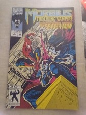 Marvel Comics Morbius The Living Vampire Vs Spiderman #3