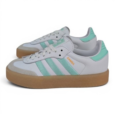 Adidas Sambae White Clear Mint UK3,5