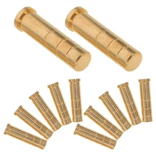  12 Pcs Arrow Connection Seat Points Insert Archery Brass Connector