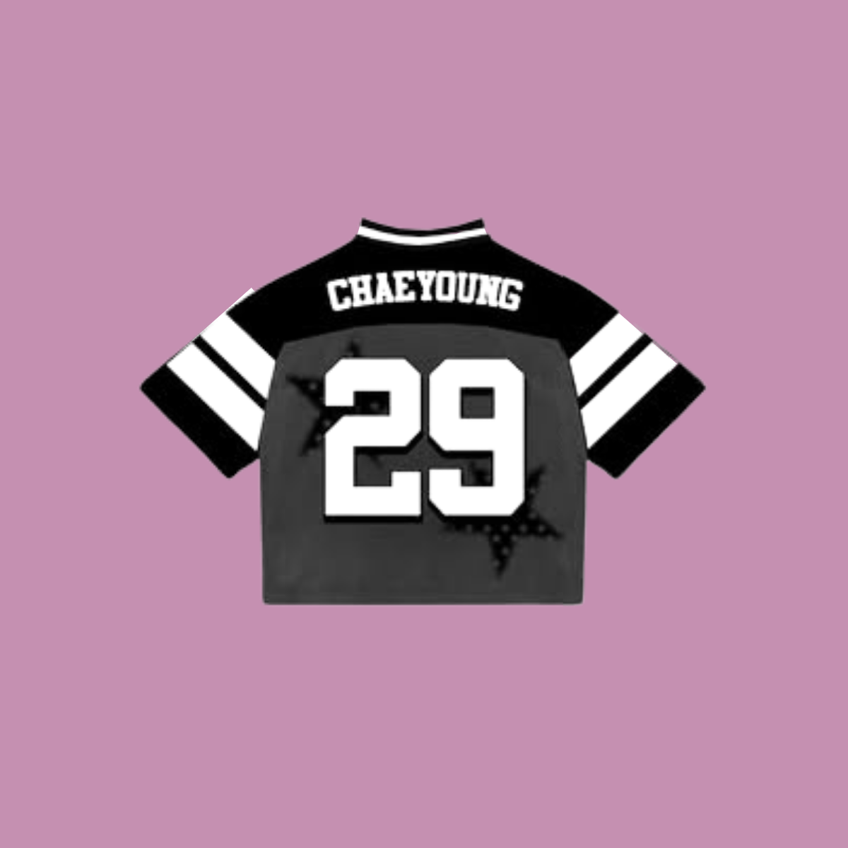 TWICE THIS IS FOR Football Jersey Black White Once Shirt Kpop