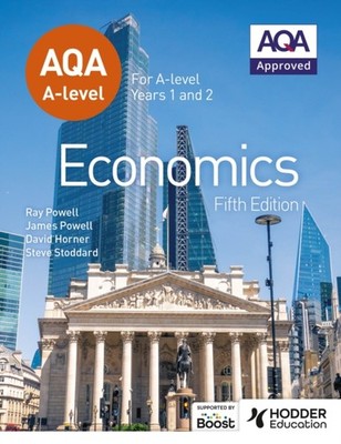 AQA Alevel Economics Fifth Edition by David Horner PAPERBACK 9781398375192
