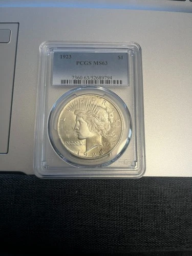 1923 Peace Silver Dollar PCGS MS63