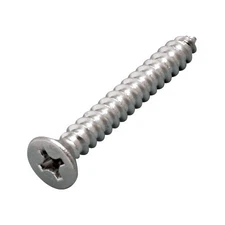 STAINLESS WOOD SCREW PHIL FLAT, 5/16"X2" 316 SS
