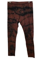 Women's Lauren Conrad Textured Custom Bleach Dye Leggings Size L