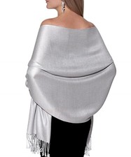 Pashmina Shawls and Wraps for Evening Dresses, Large Soft Pashminas Wedding S...