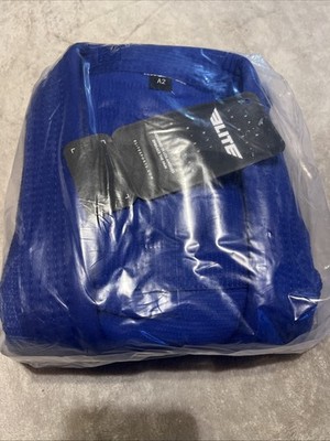 Elite Sports A2 Jiu Jitsu Gi Blue BJJ Uniform No Belt NWT 2pc Set Martial Art