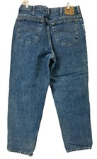 Vintage Lee Straight Leg Blue Denim Jeans Men's 36x30 2055544 36 x 30