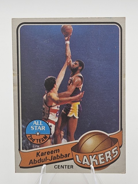 1979-80 Topps - Kareem Abdul-Jabbar #10 Los Angeles Lakers HOF