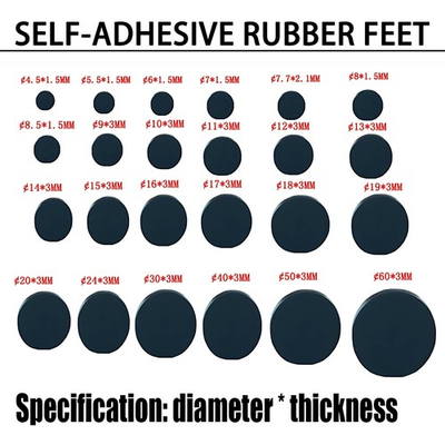 #ad #ad Small amp; Large Self Adhesive RUBBER FEET Bumper Stops Door Buffer Rubber Pads $66.48