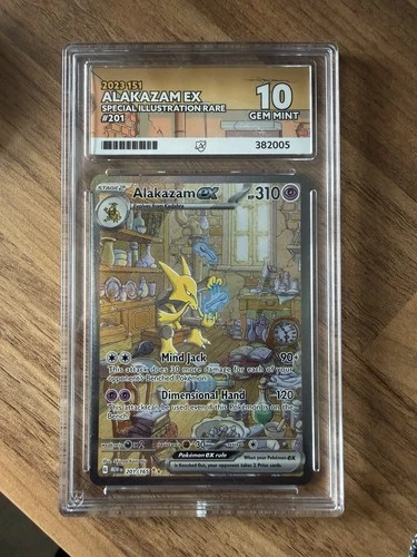 Alakazam Special Illustration Rare Pokemon TCG Card Scarlet & Violet 151 Ace 10