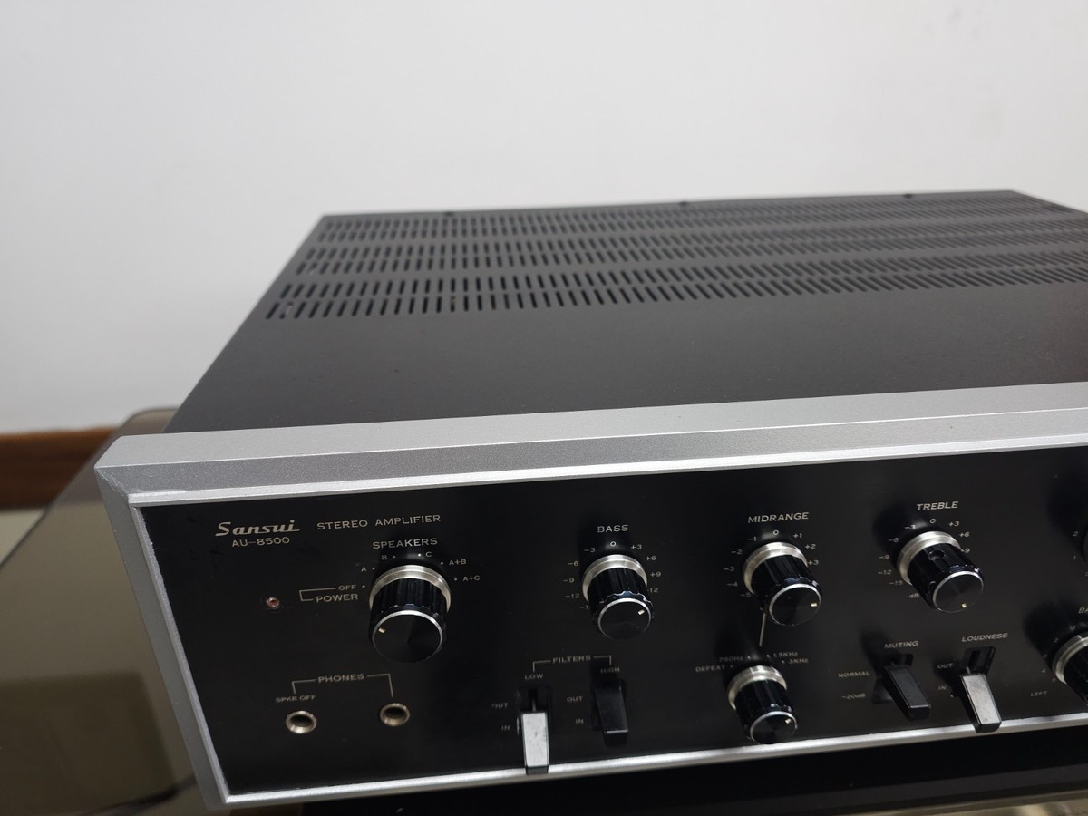 Sansui Au-8500 Amplifier Operational Good Condition. | eBay