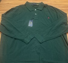 POLO RALPH LAUREN Shirt Mens 4XB Big 4XL Horse NEW w/tags Pony 110 Retail
