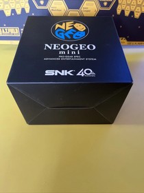 NEOGEO Mini Video Game Console NTSC-J Japan W/Black Controller Brand New