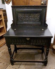 Antique Jacobean 17th Oak Table Lift Up Lid DELIVERY POSSIBLE 