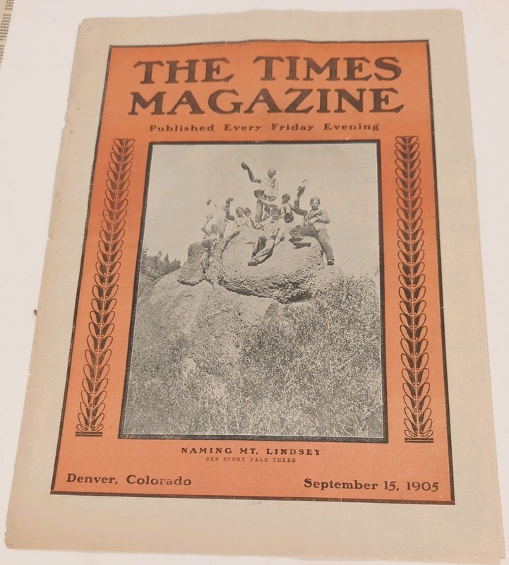 SEPT 15, 1905 NEWSPAPER MAGAZINE #2427- MARK TWAIN WANDERS INTO A STRANGER