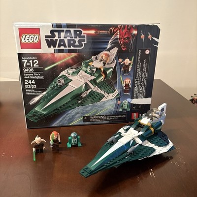 LEGO Star Wars The Clone Wars 9498 Saesee Tiin's Jedi Starfighter 244pc w/ Box