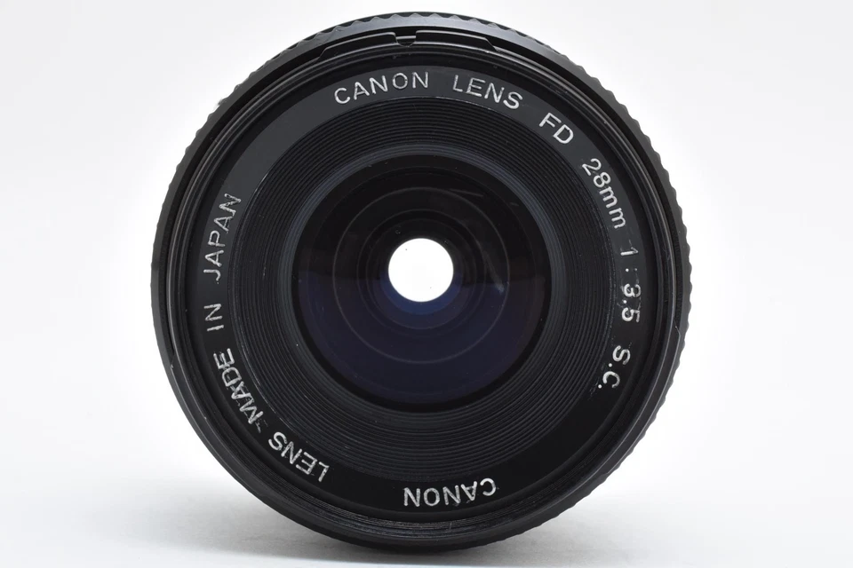 Canon FD 28mm F3.5 S.C. MF Enfoque Manual Gran Angular Japón 【Exc+5】 4929 - Imagen 3 de 4