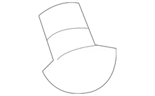 Genuine Toyota Trunk Lid Lift Support Clip 90959-01136