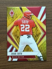 2021 Panini Juan Soto Phoenix Chronicles Gold /10 - Washington Nationals 
