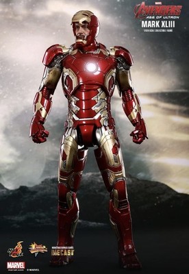 Hot Toys MMS278D09 Iron Man Mark XLIII MK43 Avengers Age of Ultron - 1/6 Figur
