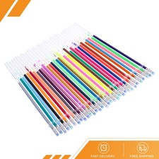 100 Colors Gel Pen Refills 1 Set Glitter Metallic Pastel Ink Medium Multicolor