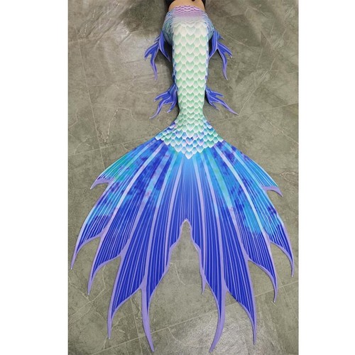 Costume Coda Sirena Unisex Donna Professionale Mermaid Tail Adulto SMZ020-AF5 - Foto 2 di 17