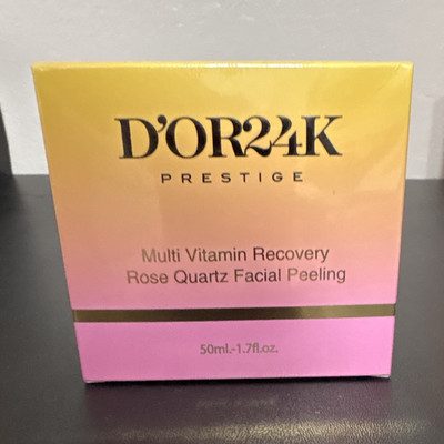 D'OR24K Prestige Multi Vitamin Facial Peel Rose Quartz Skin Recovery 1.7 fl oz