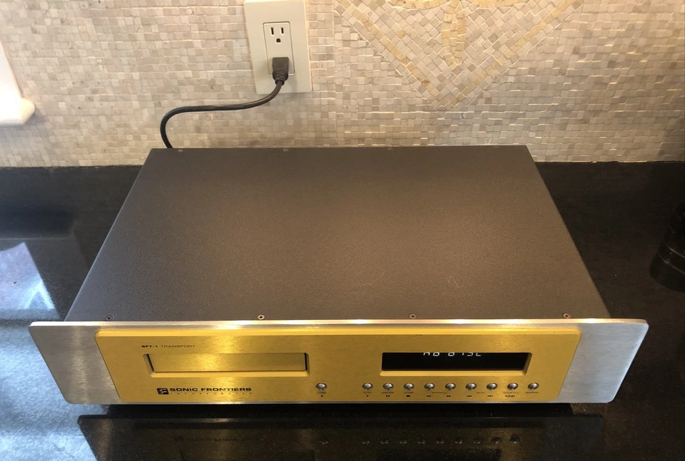 Reproductor de CD de transporte Sonic Frontiers SFT-1 conexión reparado perfecto estado Foto 2 de 4