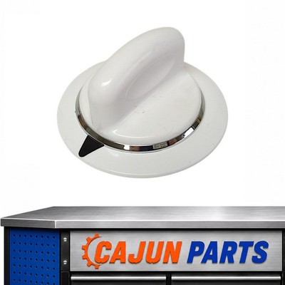 AP3995088 PS1482197 For GE Dryer Timer Control Knob - White Part # Model