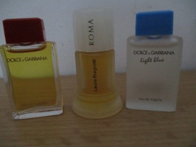 Dolce & Gabbana light blue Laura Biagiotti Roma    Parfum  Miniaturen