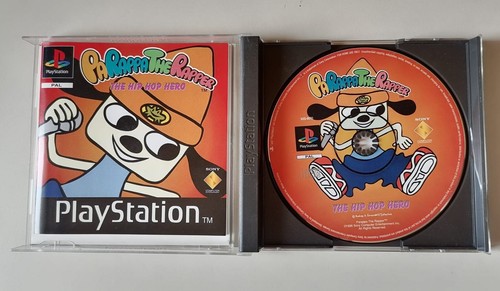 Parappa the rapper originale PS1 black disk in buone condizioni