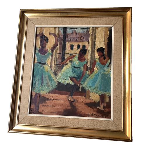 French Impressionism Opera ballerinas Dancers Paris After DEGAS Oil painting - Picture 9 of 9