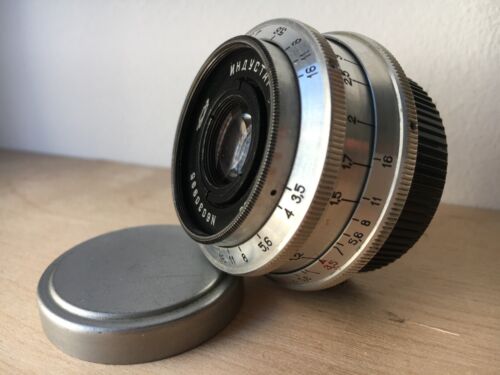(r11) 1960 KMZ Industar 50 3.5/50 pancake lens SLR & Digital M39 mount portrait - Picture 7 of 11