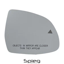 Side Mirror Glass fits for BMW X3/X4/X5/X6 with Heated BSM Right Passenger Side