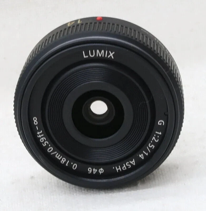 Panasonic LUMIX G 14mm F/2.5 ASPH. H-H014 Lens Made In Japan