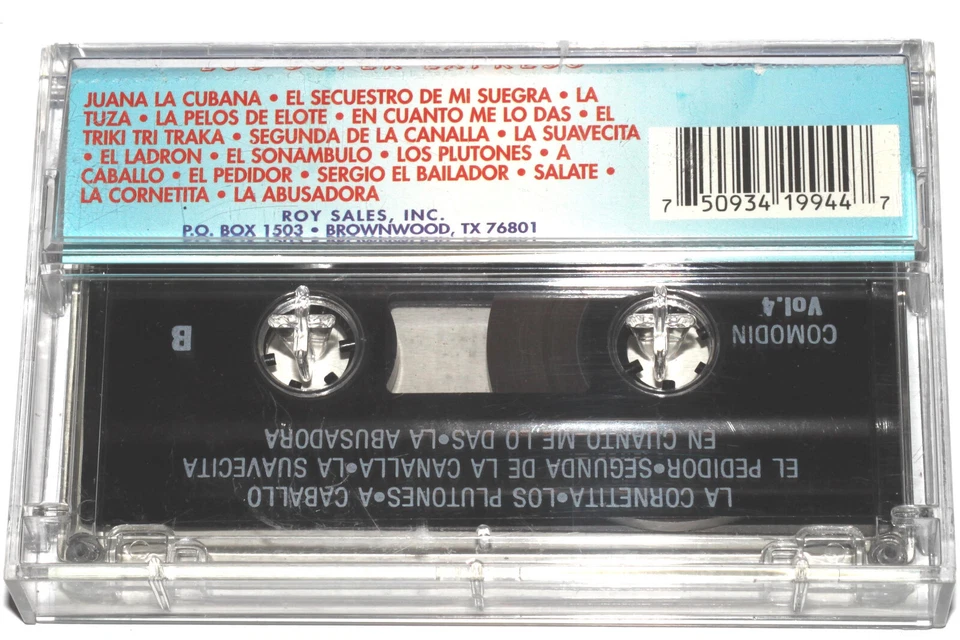 Los Super Expreso - Las Mejores Cumbias Del Momento (Cassette Tape 1989) TESTED - Imagem 4 de 4