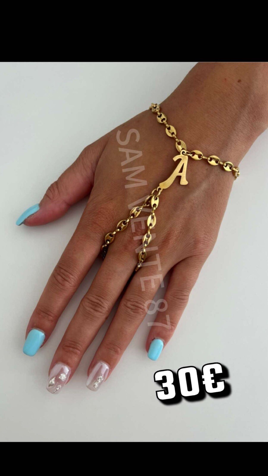 Chaîne de main Manito et bracelet acier Passo Pasa pour femme adepte de bijoux tendance
