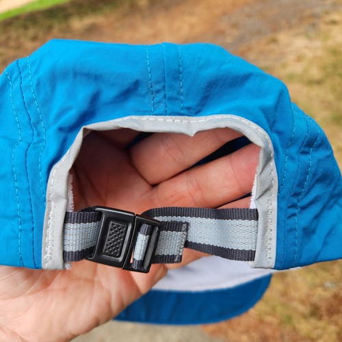 Lands End Hat Adult Unisex One Size Blue Nylon Baseball Cap Hiking Camp Gorpcore - Picture 8 of 12