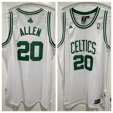 Ray Allen Signed Boston Celtics 🍀 Home Swingman Jersey (BAS Witnessed) 🏆🏆